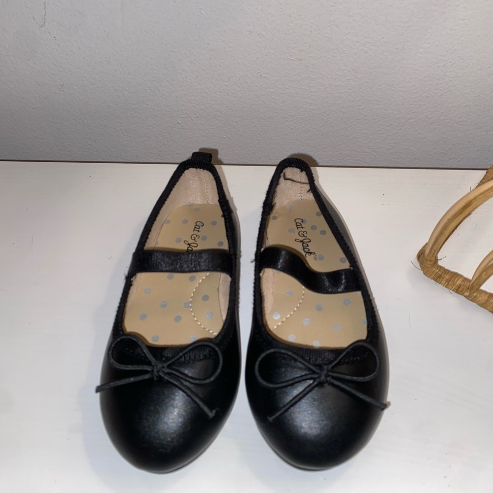 Cat & Jack Black Dress Shoes for Kids